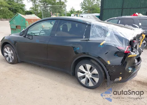 2021 Tesla Model Y Long Range Dual Motor All-Wheel Drive from USA, damaged, VIN 5YJYGDEE0MF286465